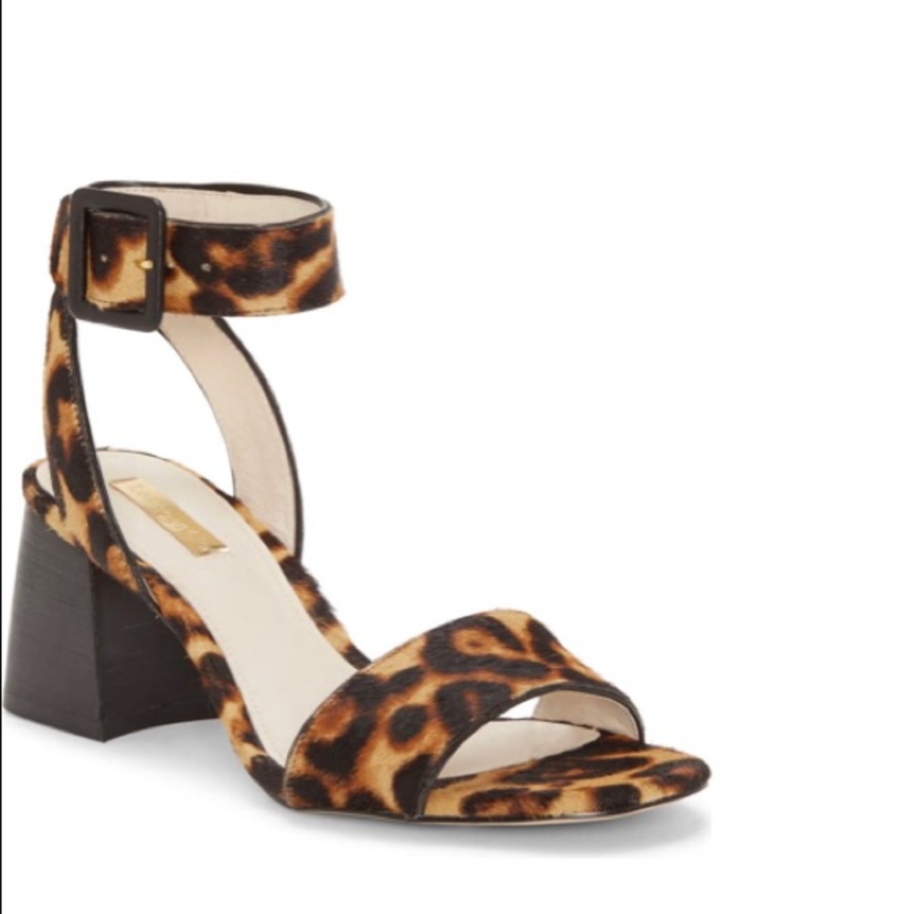Louise et cie Kaden Leopard sandals